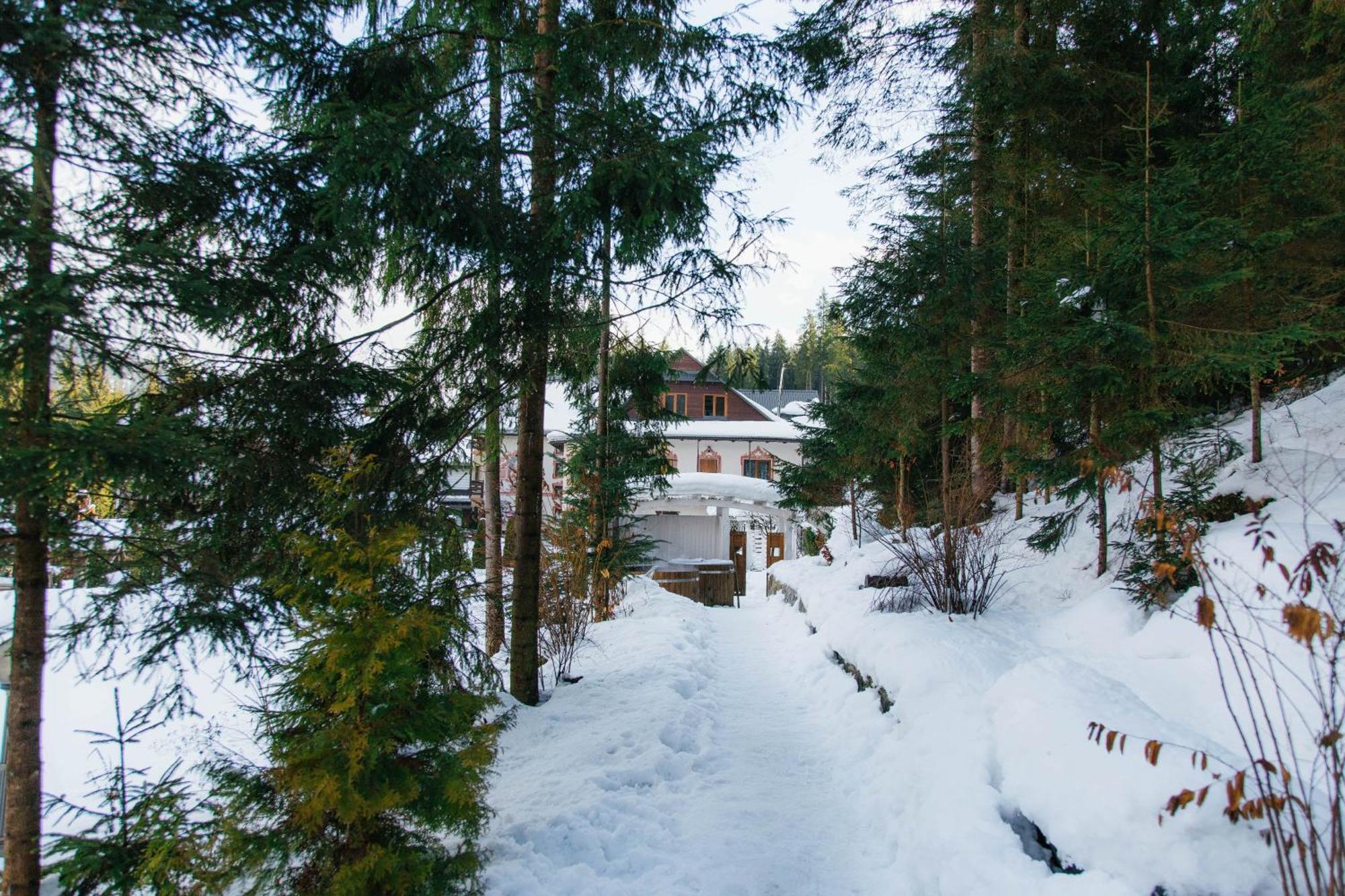 Hotel Vedmezhyi Dvir Bukovel Dış mekan fotoğraf
